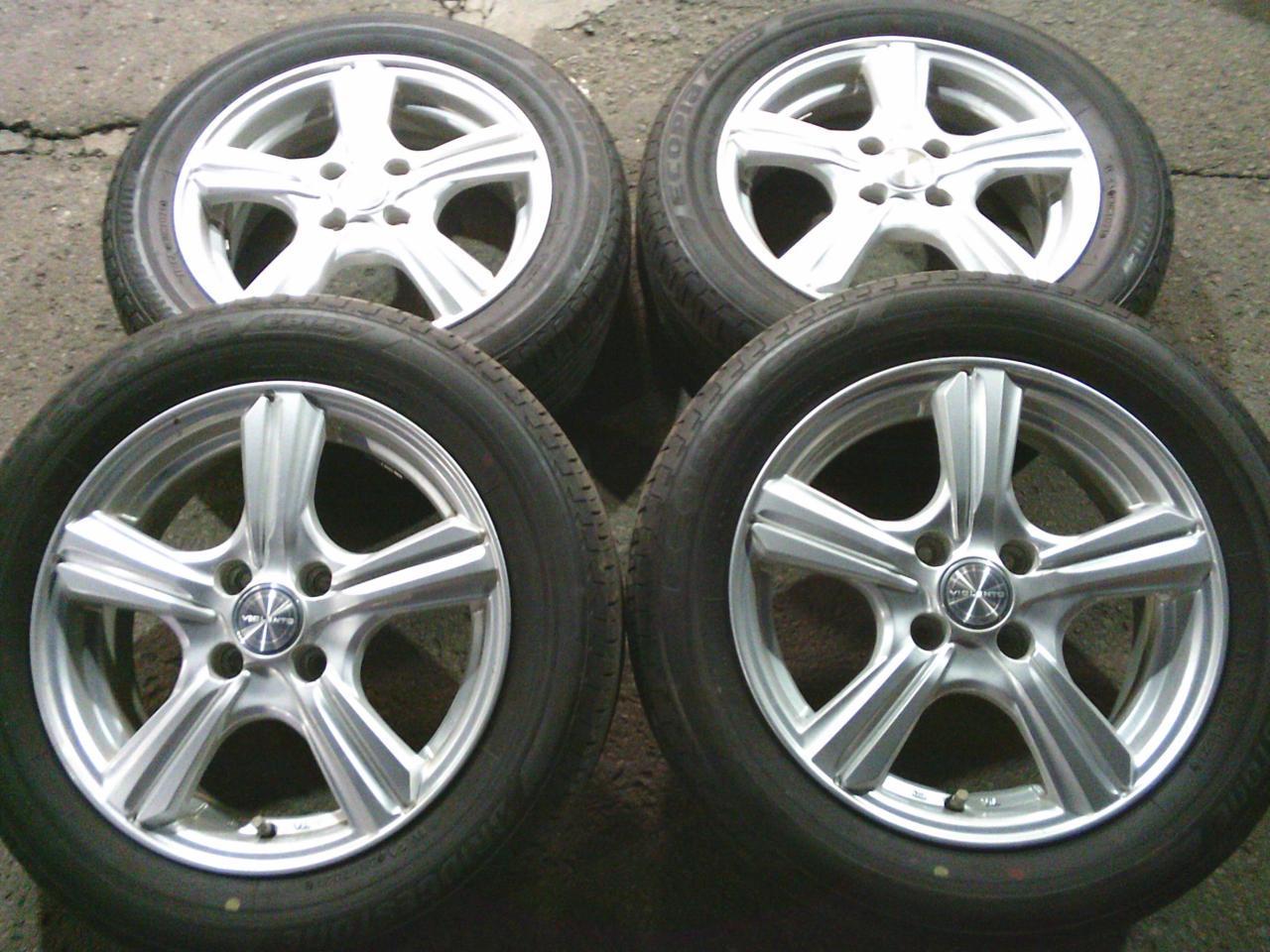 Комплект шин BRIDGESTONE ECOPIA EP150 + диски VIOLENTO IS