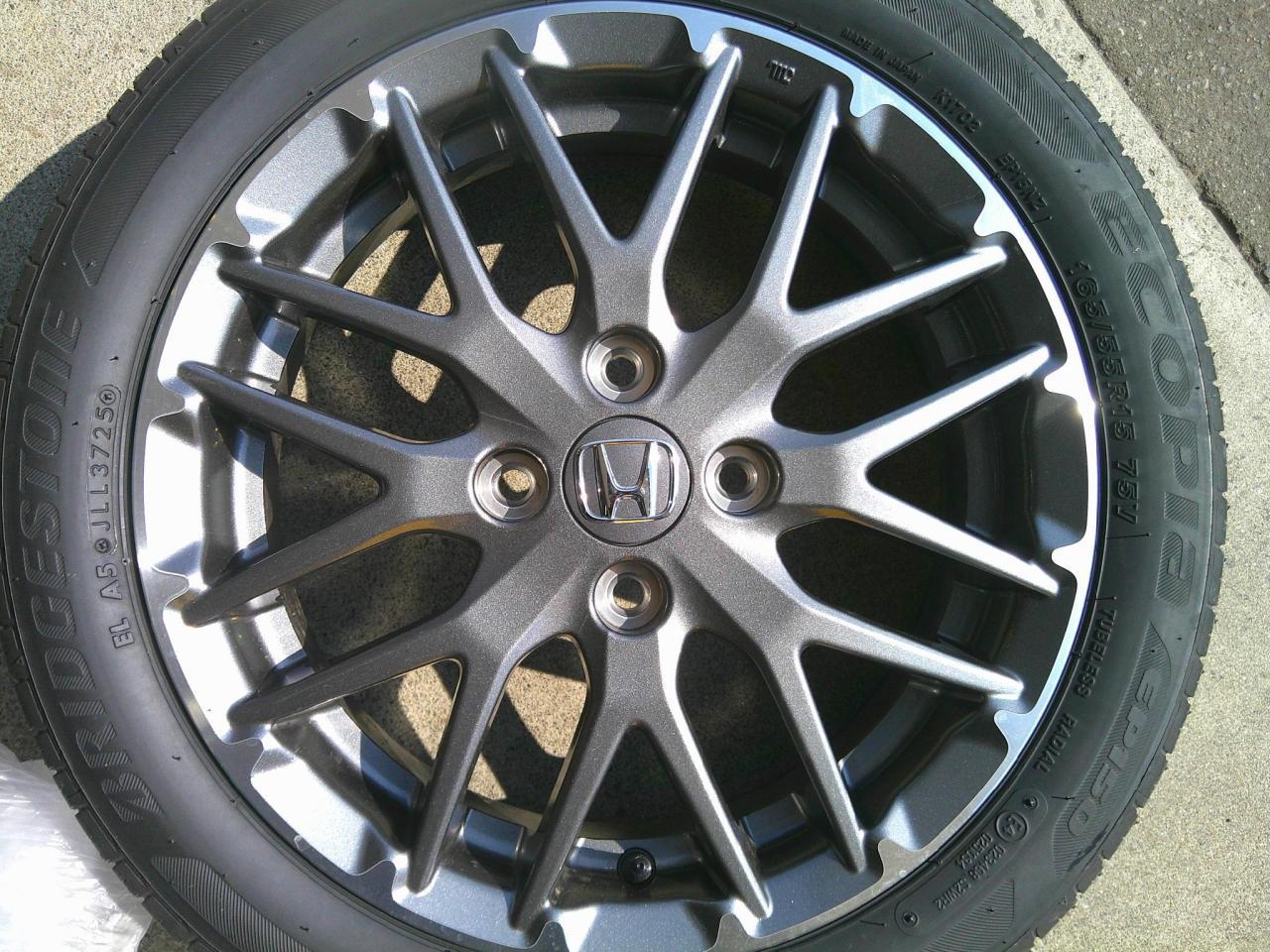 Комплект шин BRIDGESTONE ECOPIA EP150 + штатные диски Honda N-BOX JF5/JF6