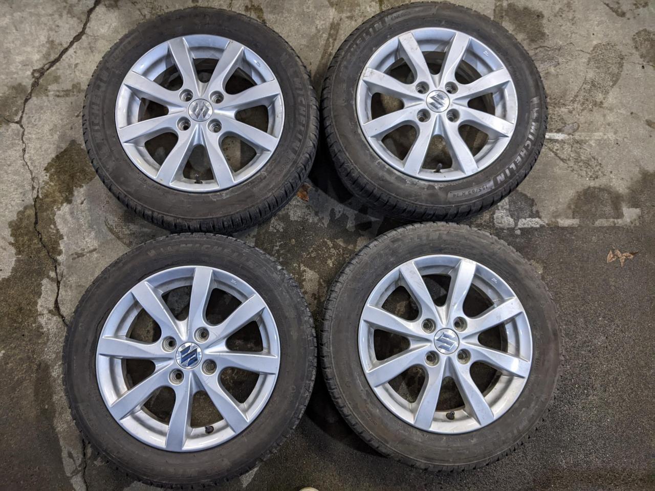 Комплект шин MICHELIN ENERGY SAVER 4 + штатные диски Suzuki