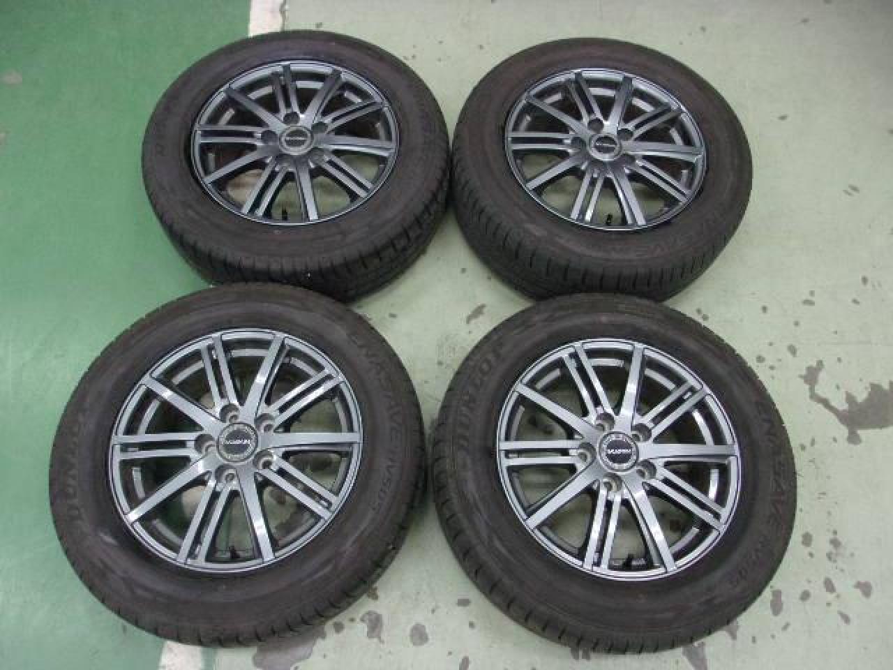 Комплект шин DUNLOP ENASAVE RV505 + диски BRIDGESTONE BALMINUM BR10