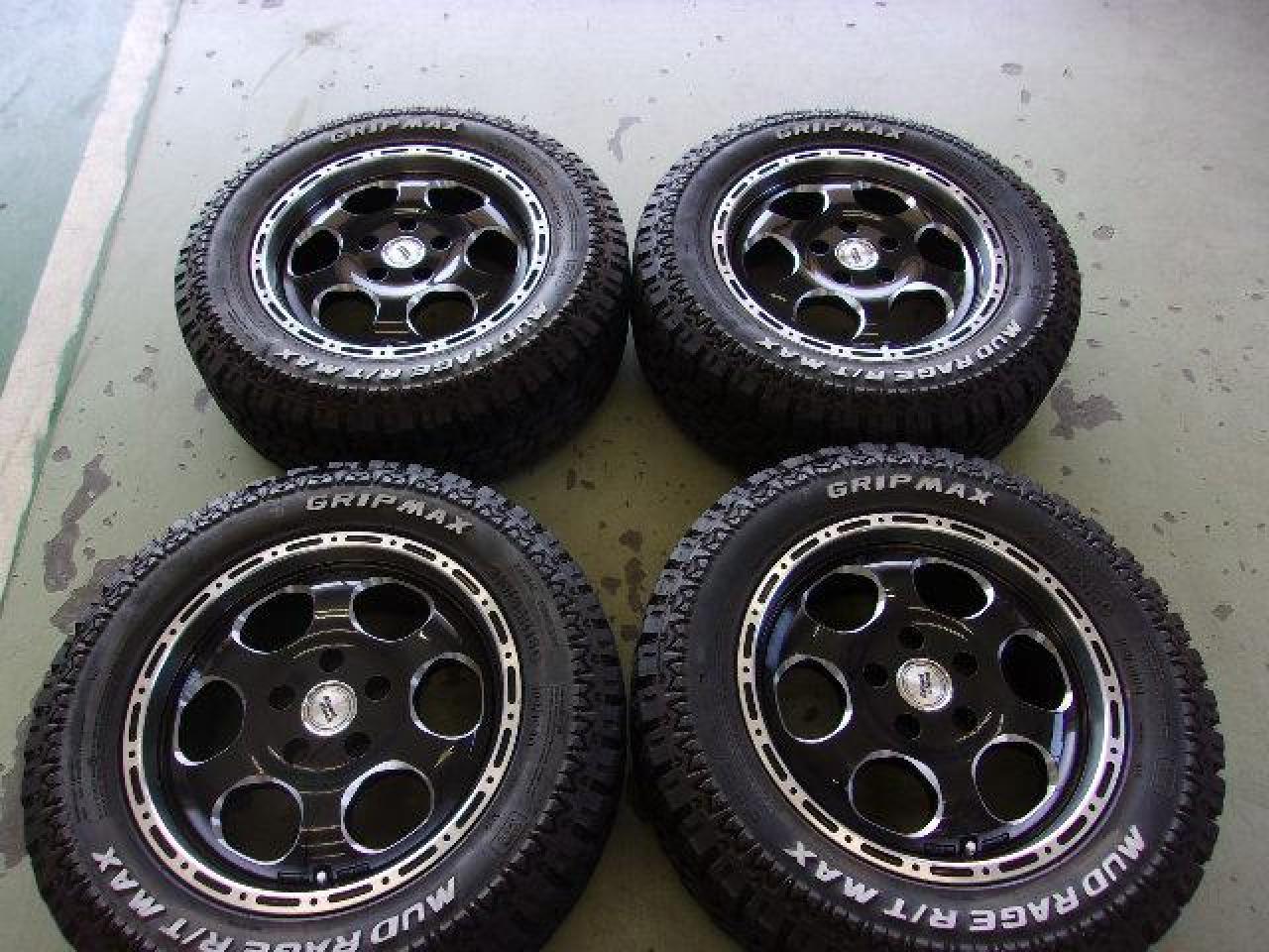 Комплект шин GRIPMAX MUD Rage R/T Max + диски Elford Blood stock One Piece