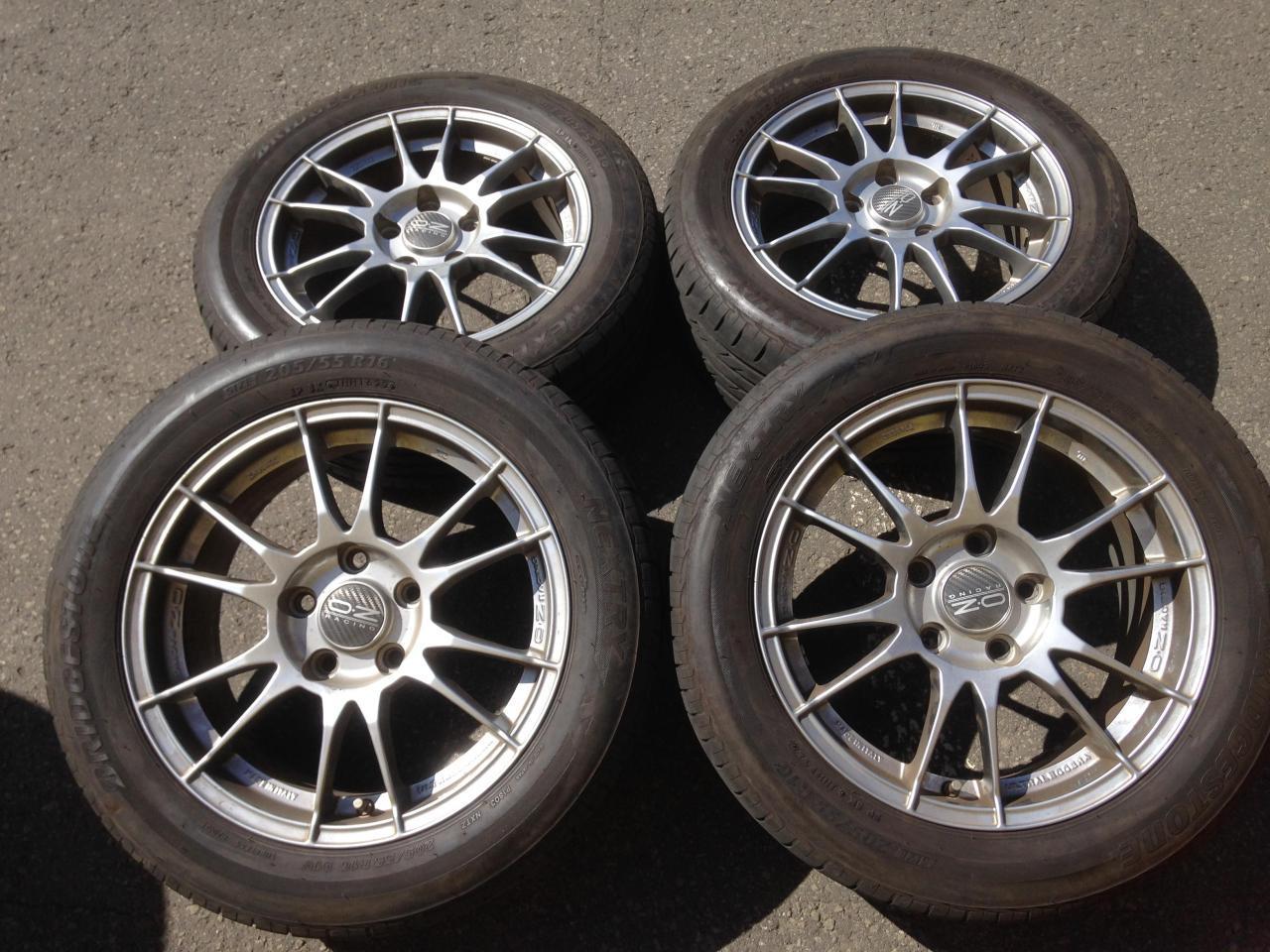 Комплект шин BRIDGESTONE NEXTRY + диски OZ RACING ULTRALEGGERA
