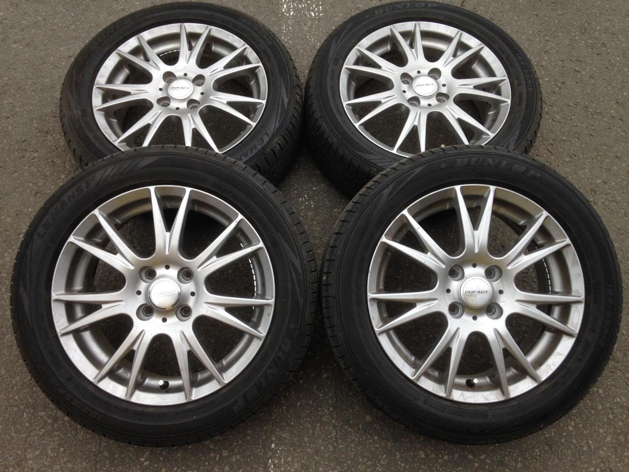 Комплект шин DUNLOP LEMANSⅤ + диски KAINOS диски со спицами
