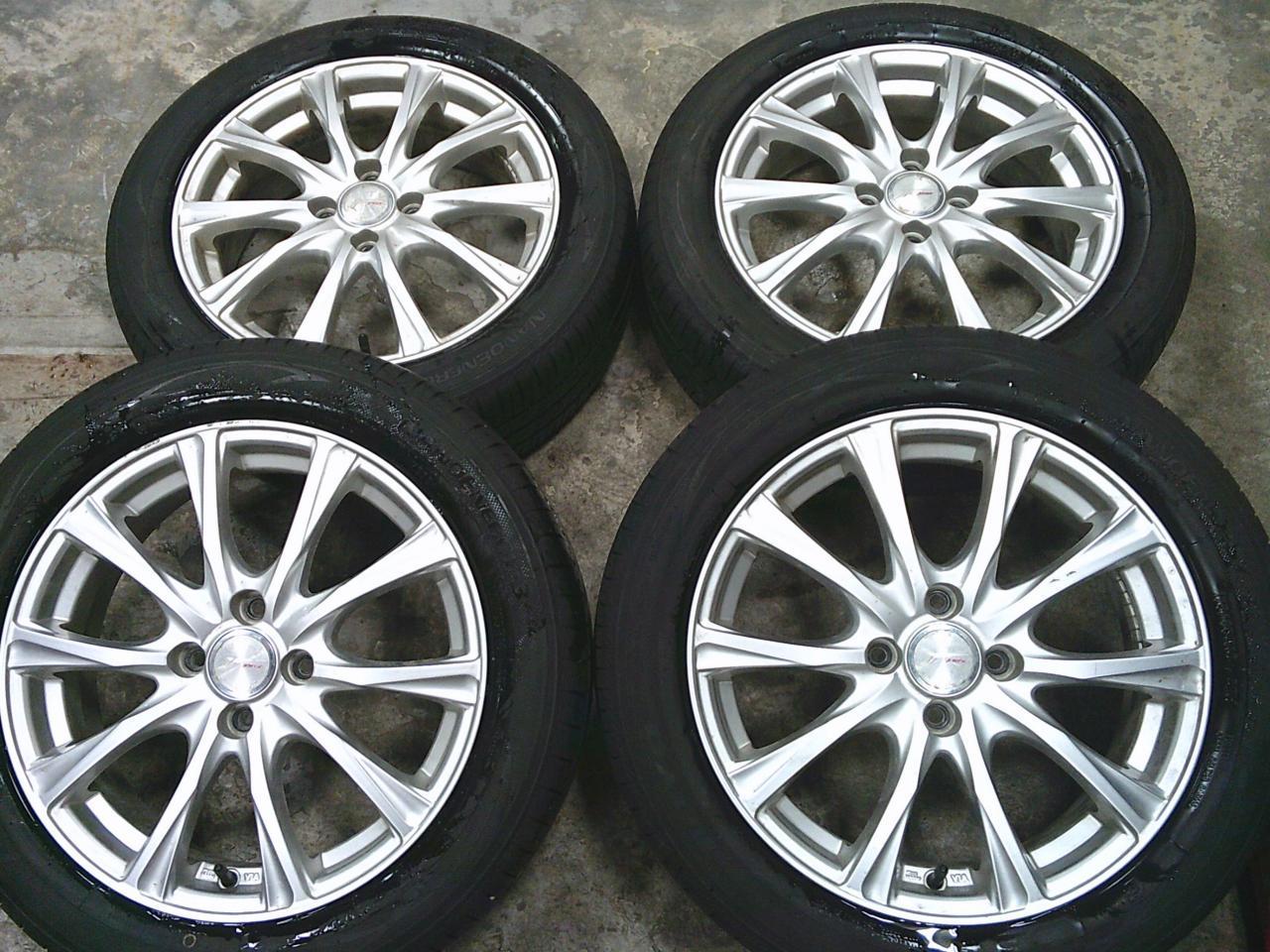 Комплект шин TOYO NANOENERGY3 PLUS + диски weds JOKER STRAIGHT