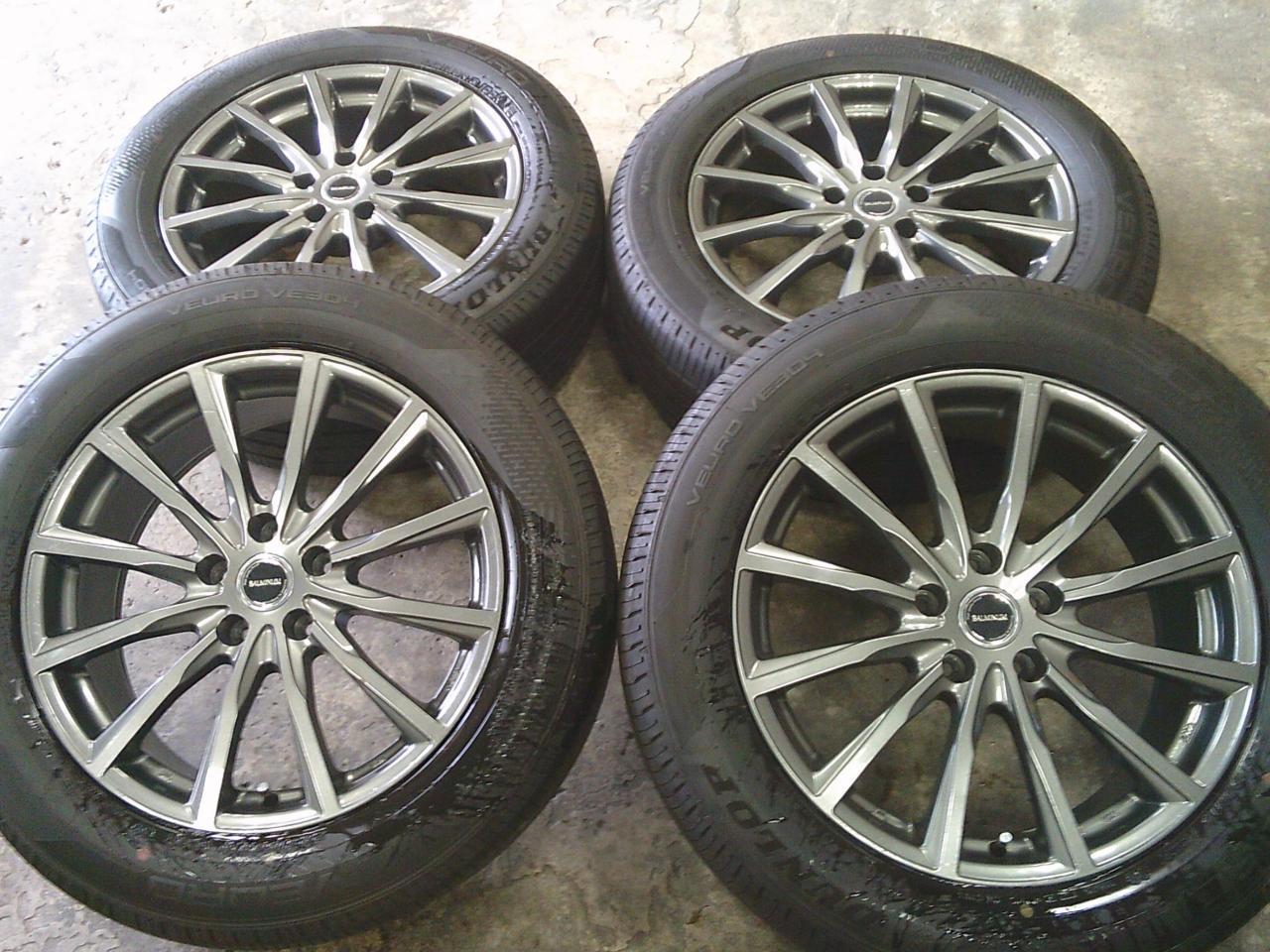 Комплект шин DUNLOP VEURO VE304 + диски BALMINUM AR12
