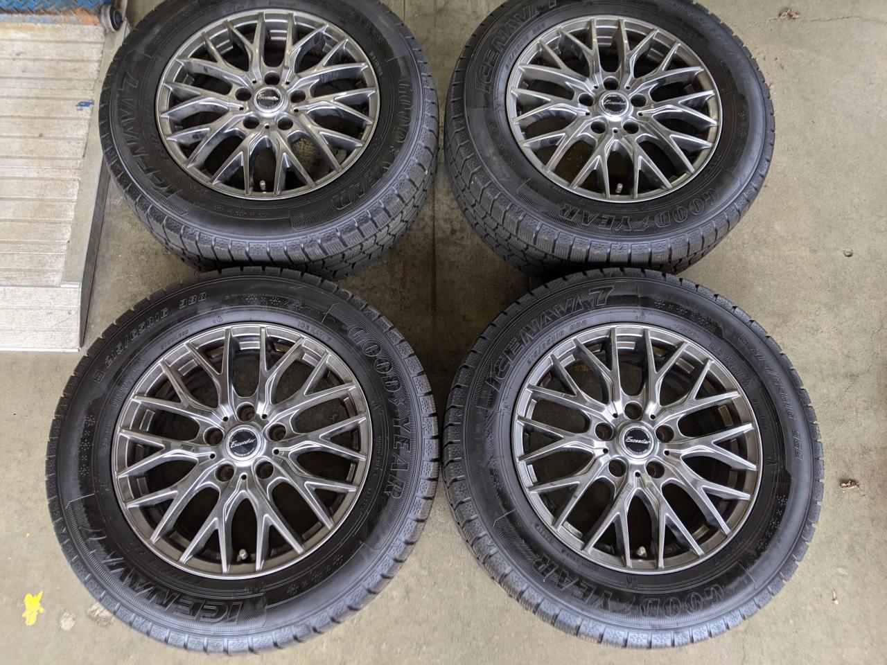 Комплект шин GOODYEAR ICENAVI 7 + диски HOT STUFF Exceeder E05
