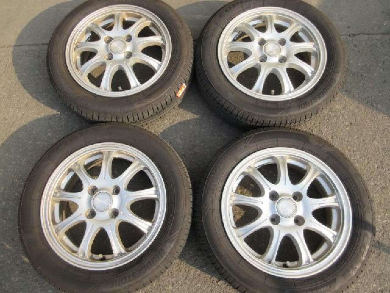 Комплект шин BRIDGESTONE ECOPIA NH200C + диски weds STRANGER 9 шт спицы