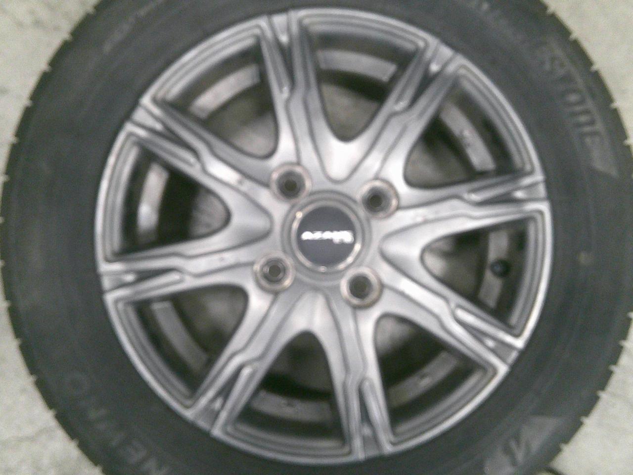 Комплект шин BRIDGESTONE NEWNO + диски AZANE E-10