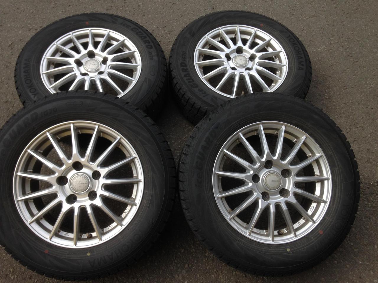 Комплект шин YOKOHAMA iceGUARD IG70 + диски GRASS ST