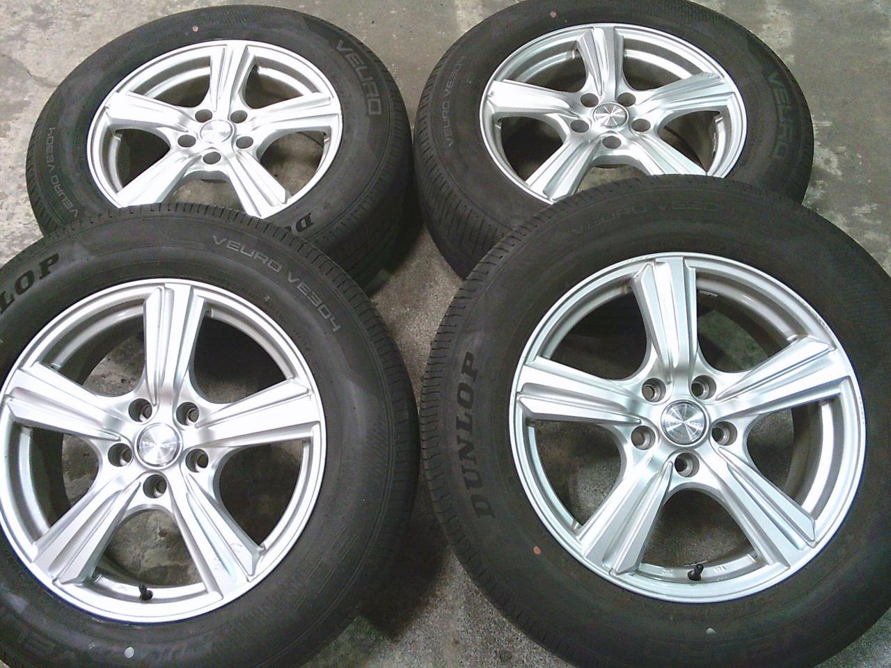 Комплект шин DUNLOP VIOLENTO KS + диски DUNLOP VEURO VE304