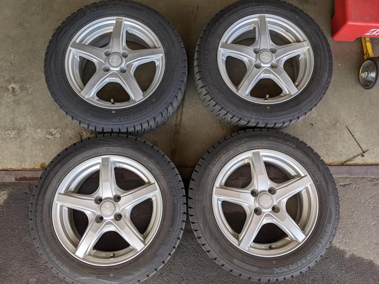 Комплект шин DUNLOP WINTERMAXX WM02 + диски DUNLOP VIOLENTO JS
