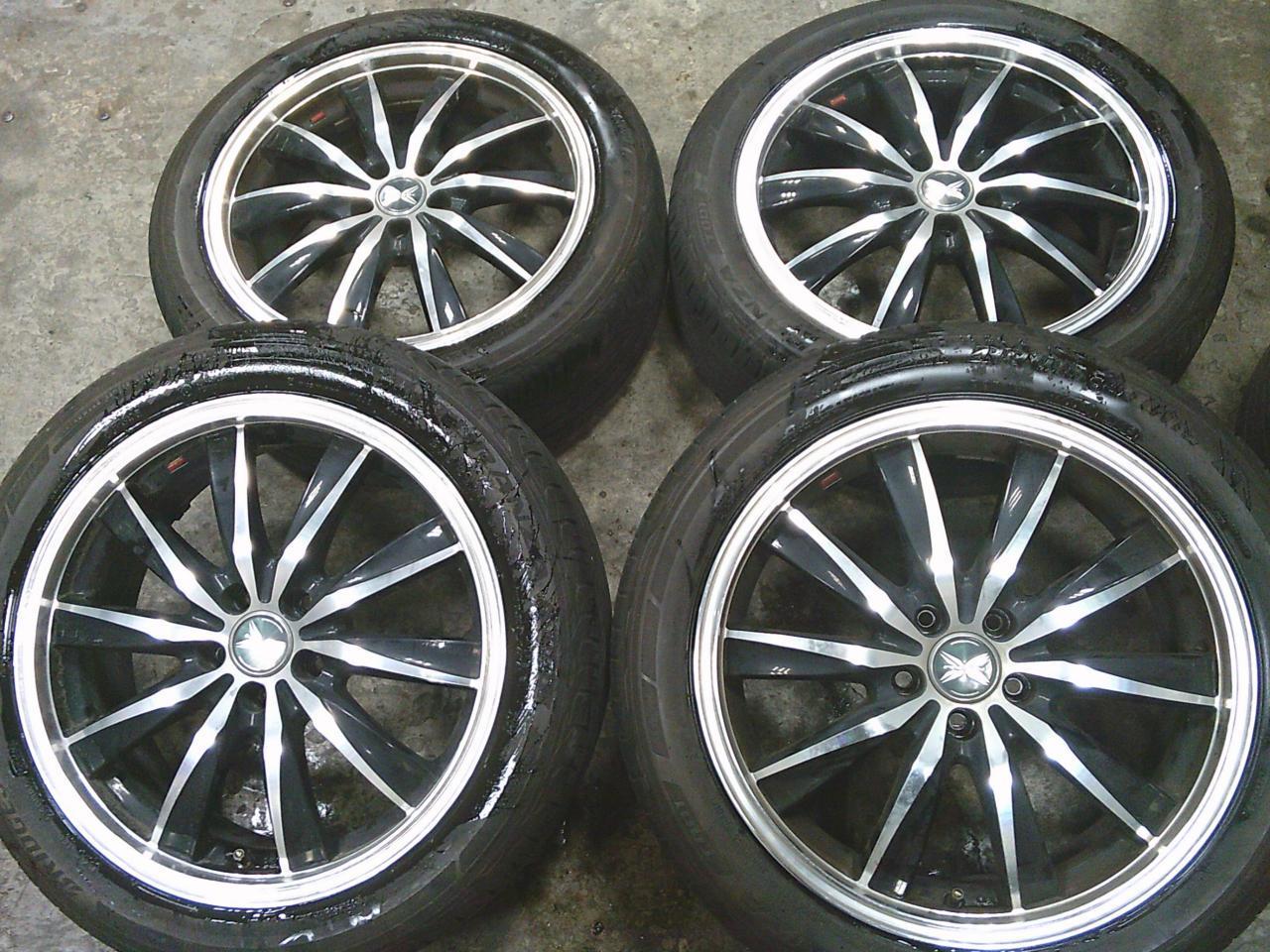 Комплект шин BRIDGESTONE TURANZA T001 + диски Lehrmeister PREMIX диски со спицами