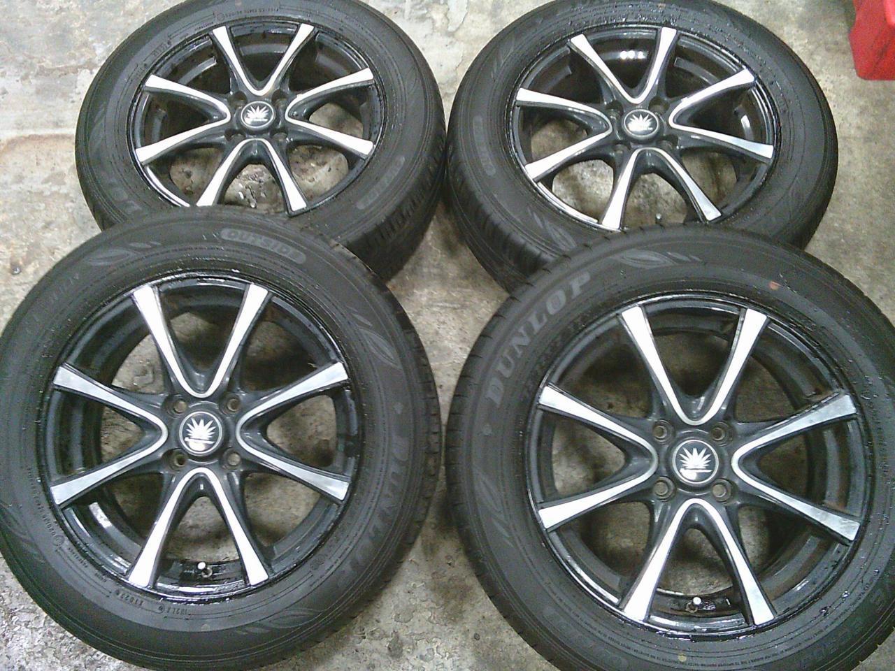 Комплект шин DUNLOP ENASAVE EC300+ + диски Lehrmeister PREMIX AMALFI V Jr