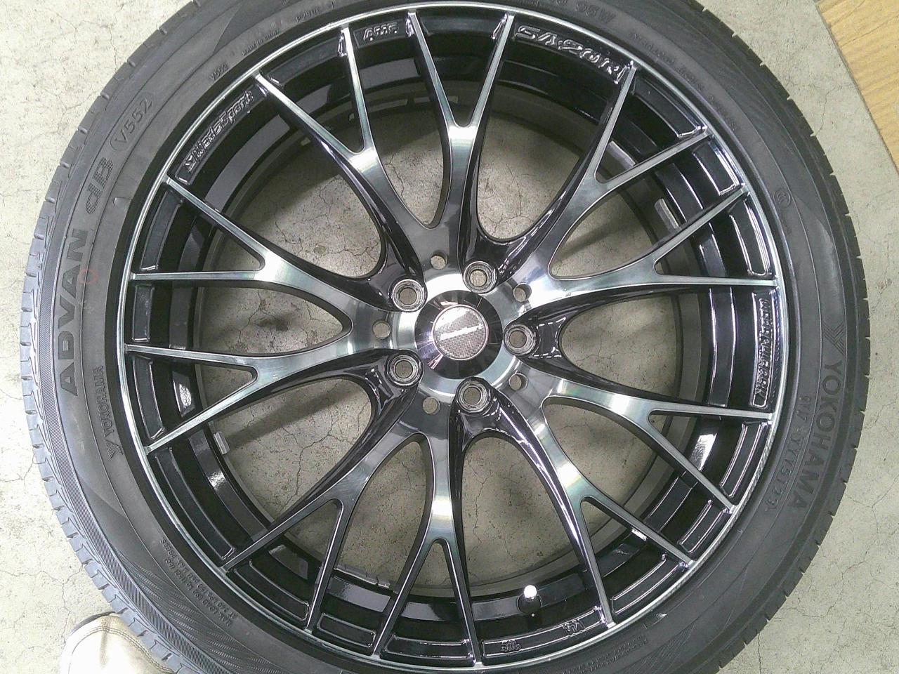 Комплект шин YOKOHAMA ADVANdb V552 + диски weds WedsSport SPORT SA-20R