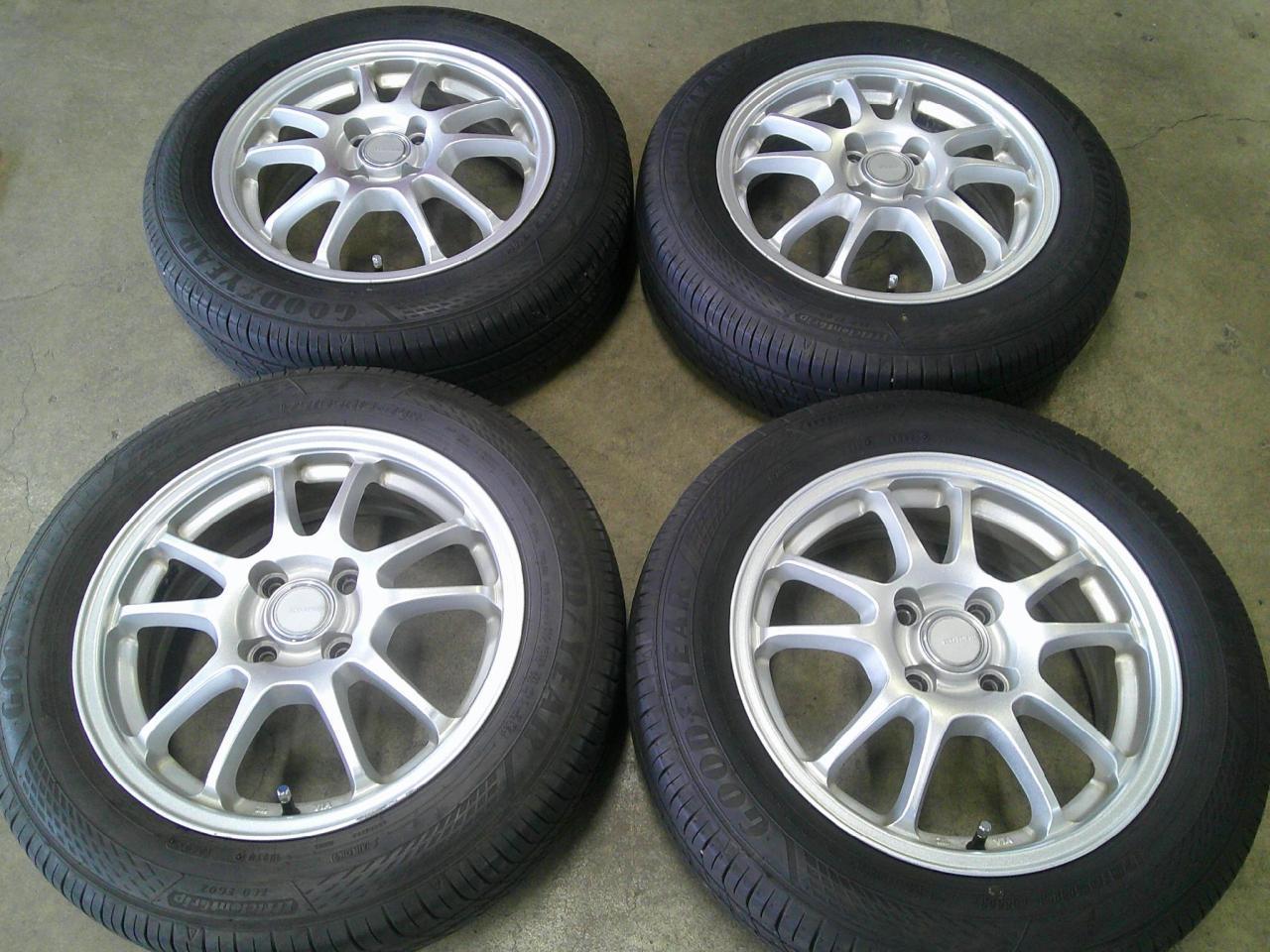 Комплект шин GOODYEAR EfficientGrip ECO EG02 + диски ECO FORME SE-10