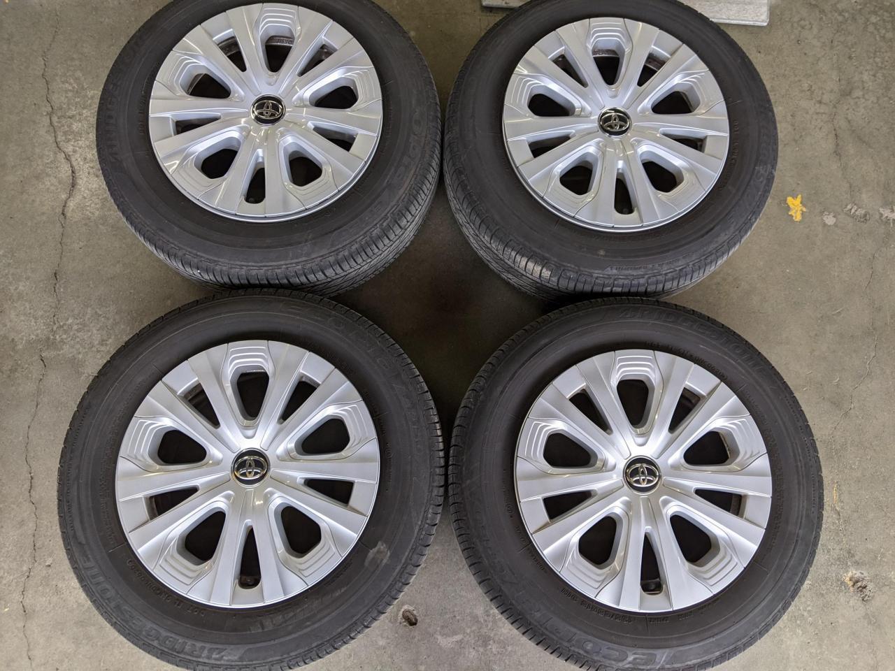 Комплект шин BRIDGESTONE ECOPIA EP150 + штатные диски Toyota 50 Prius
