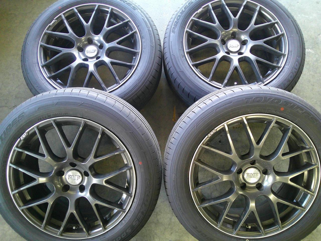 Комплект шин TOYO PROXES Sport + диски MARUKA SERVICE RMP 028F