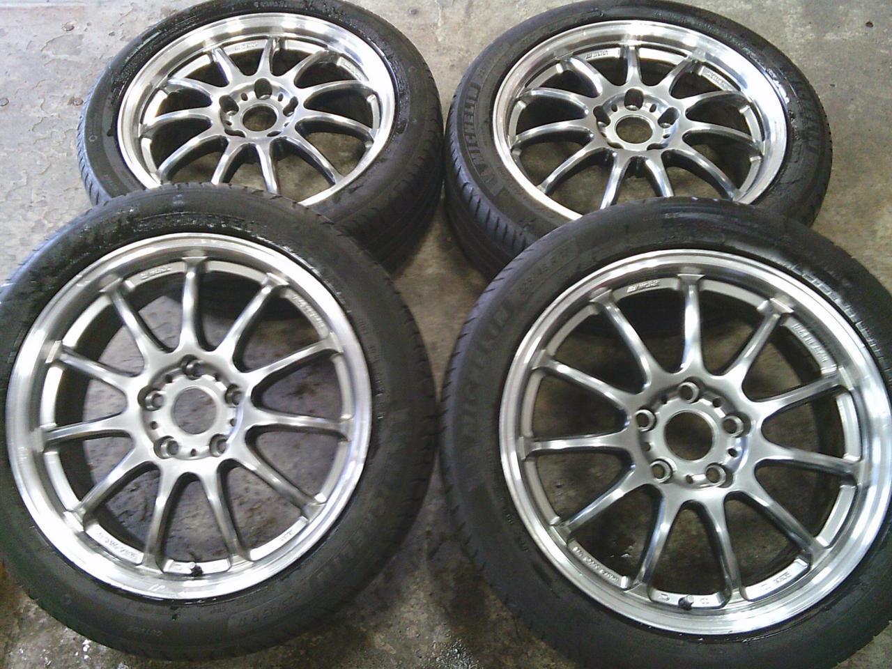 Комплект шин MICHELIN PRIMACY 4 + диски WORK EMOTION 11R