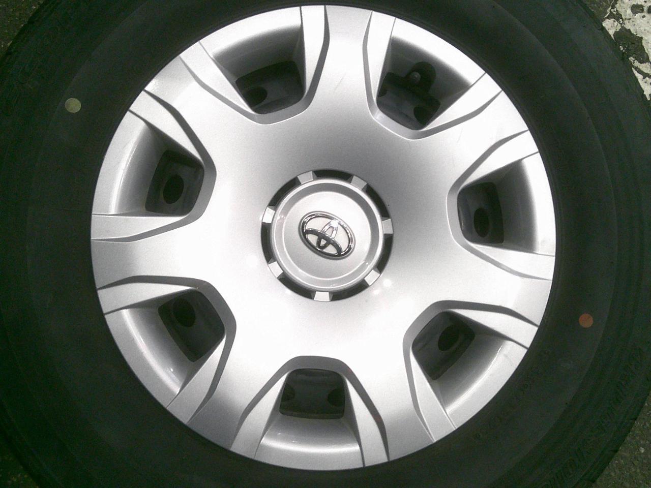 Комплект шин BRIDGESTONE ECOPIA RD-613 + штатные стальные диски Toyota Hiace 200 штатный стальные