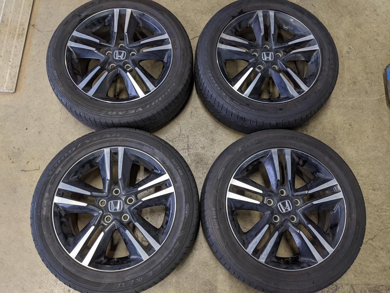 Комплект шин GOODYEAR EAGLE LS EXE + штатные диски Honda Odyssey RC1, RC2