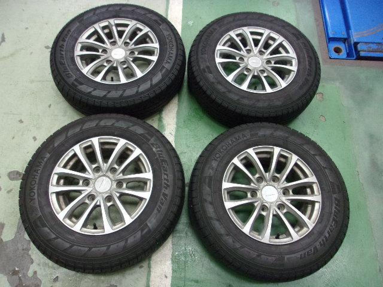 Комплект шин YOKOHAMA BluEarth VAN RY55 + диски weds PRODITA