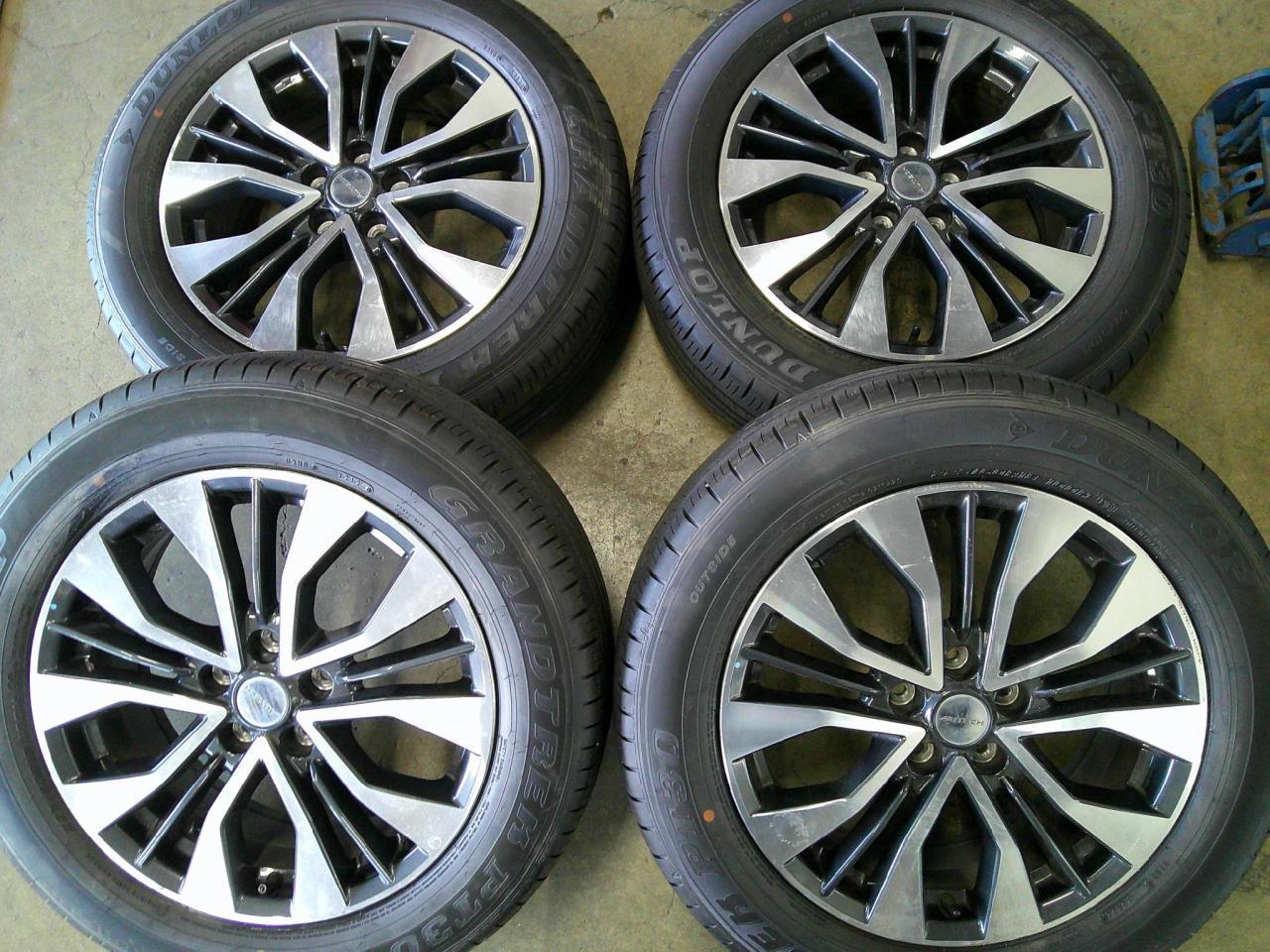 Комплект шин DUNLOP GRANDTREK PT30 + штатные диски Nissan T32 X-Trail AUTECH