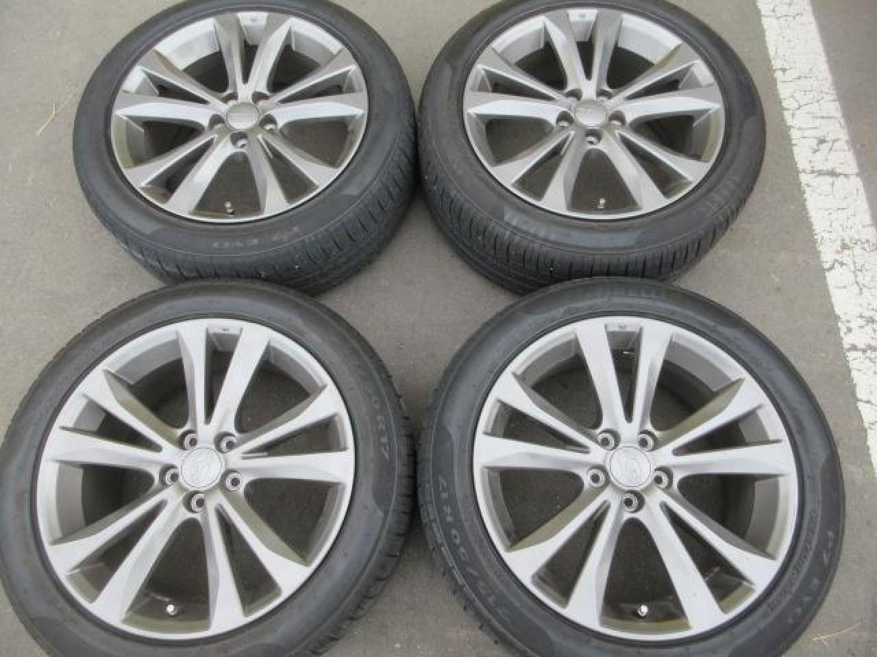 Комплект шин PIRELLI P7 EVO + штатные диски Subaru BM/BR серии Legacy