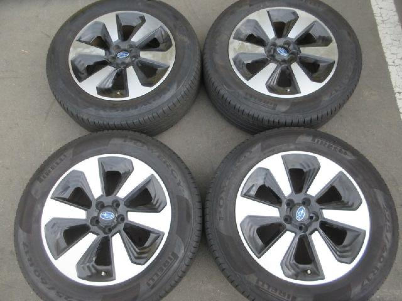 Комплект шин PIRELLI POWERGY + штатные диски Subaru SJ серии Forester