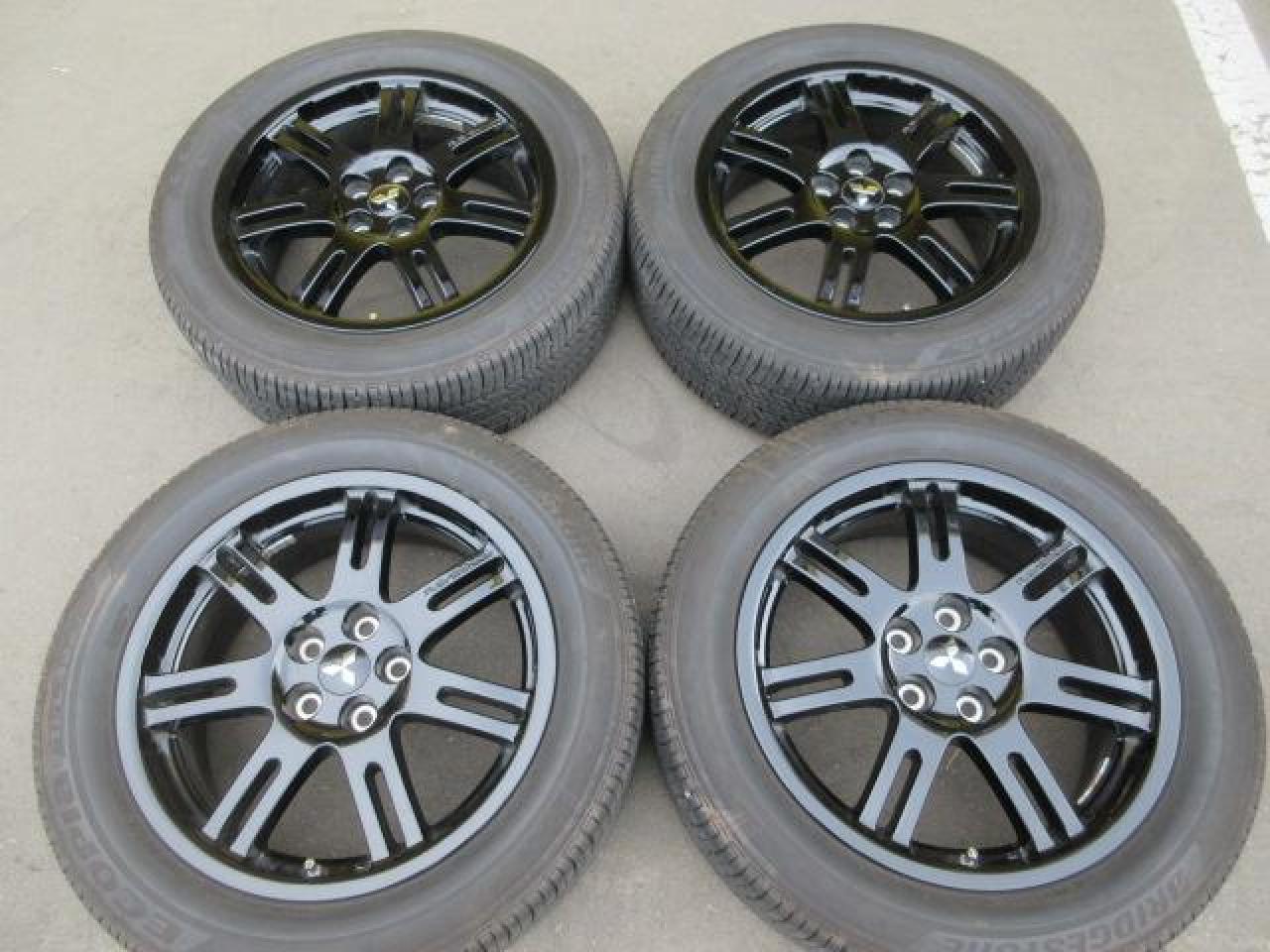 Комплект шин BRIDGESTONE ECOPIA H/L422Plus + штатные диски Mitsubishi RAYS штатная опция диски