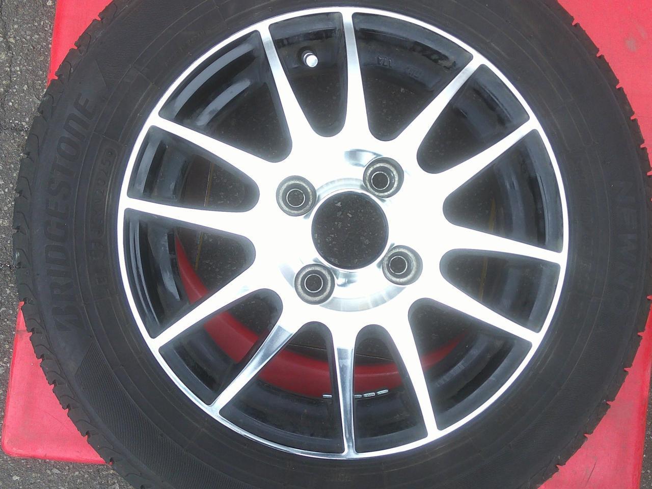 Комплект шин BRIDGESTONE NEWNO + диски ALLISH диски со спицами