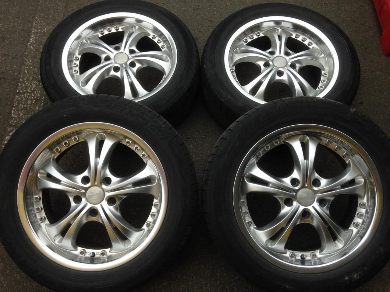Комплект шин DUNLOP ENASAVE RV505 + диски ARTE JAPAN BOLZANOS SHARK