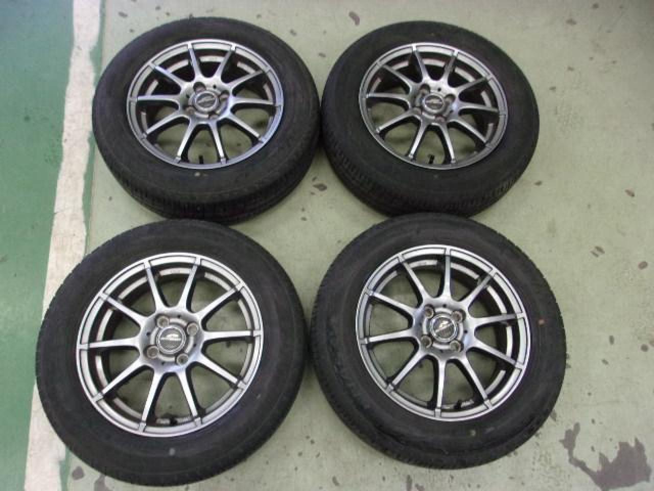 Комплект шин DUNLOP ENASAVE EC204 + диски A-TECH SCHNEIDER StaG