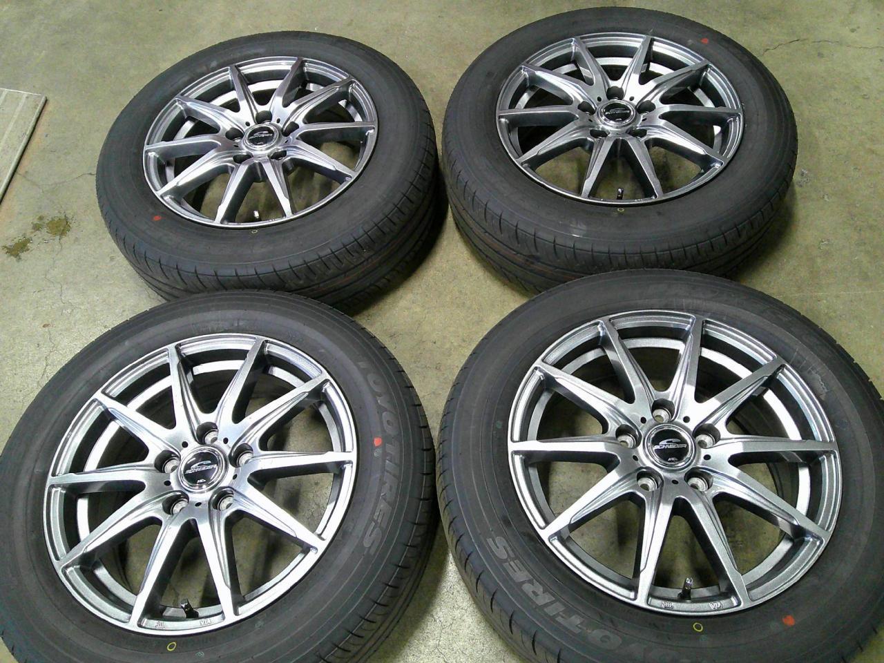 Комплект шин TOYO PROXES J68 + диски A-TECH SCHNEIDER SLS
