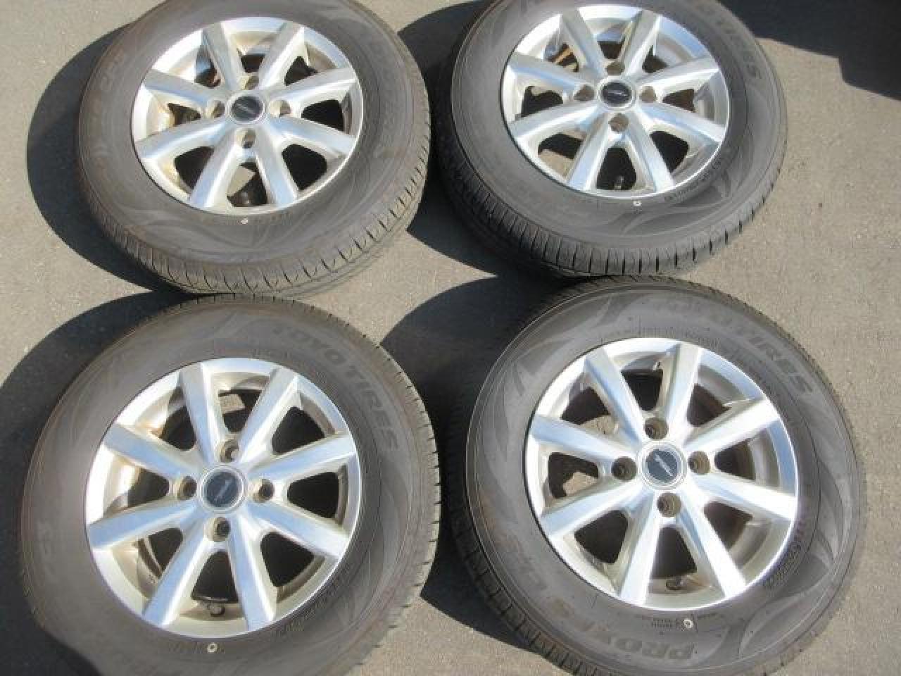 Комплект шин TOYO PROXES CF3 + диски BRIDGESTONE TOPRUN A18