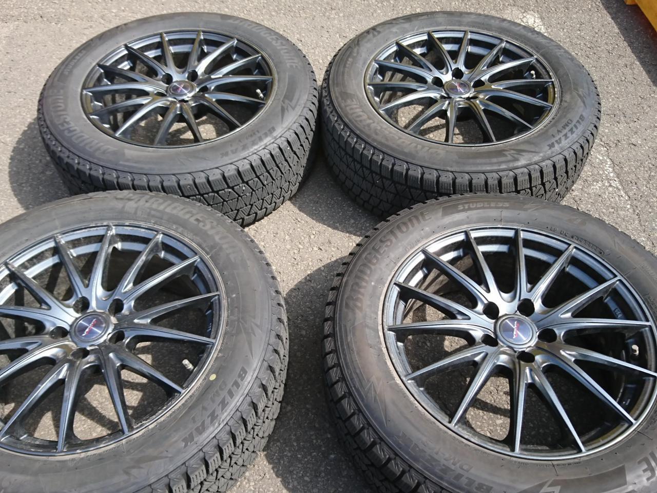 Комплект шин BRIDGESTONE BLIZZAK DM-V3 + диски weds VELVA SPORT