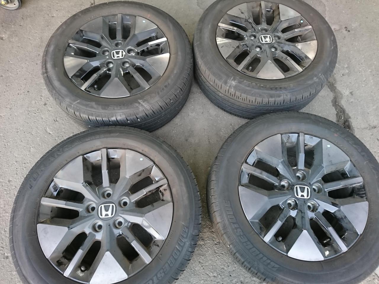 Комплект шин BRIDGESTONE TURANZA ER33 + штатные диски Honda Step WGN RP8