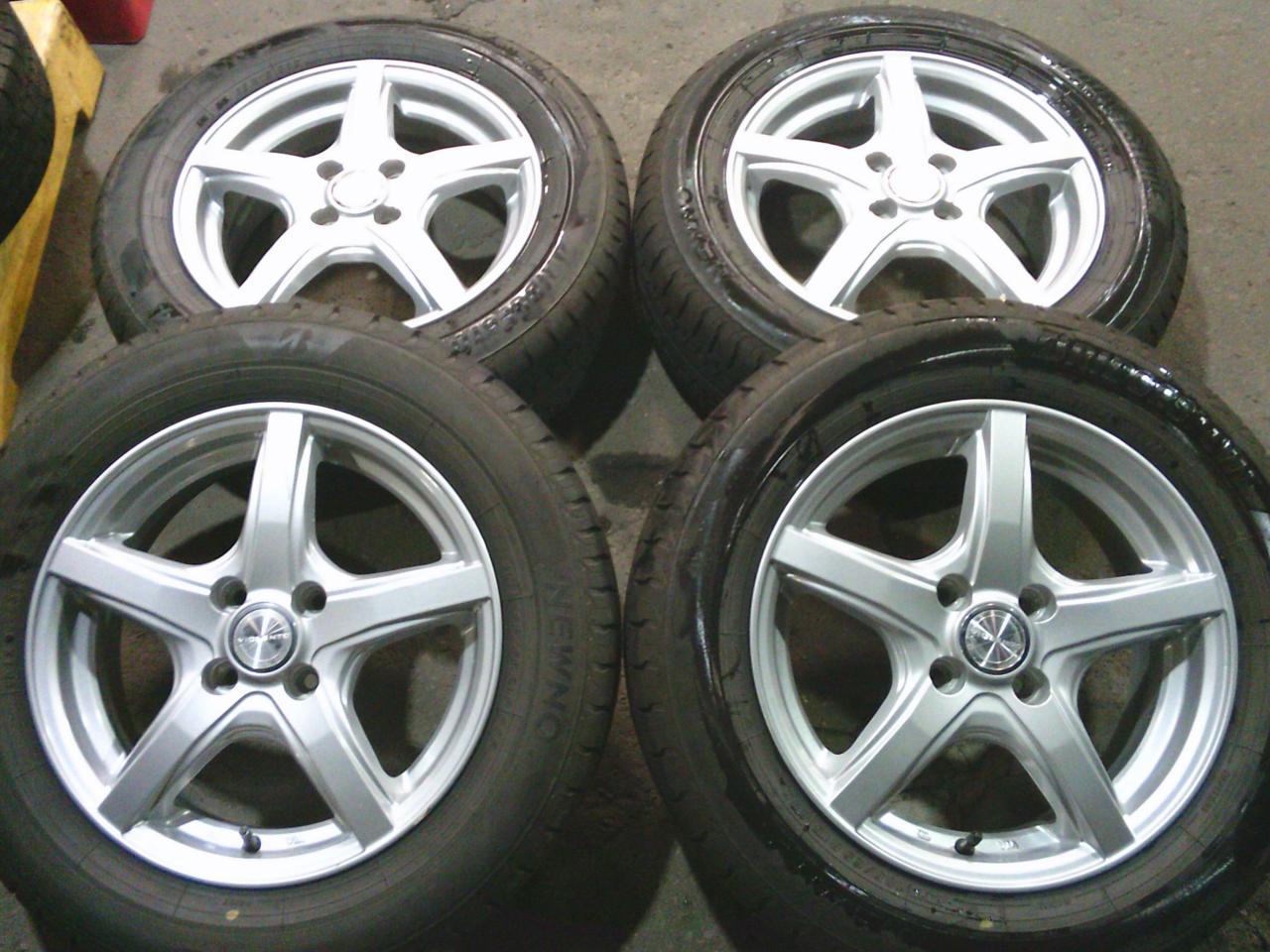 Комплект шин DUNLOP ENASAVE EC204 + диски DUFACT DA51