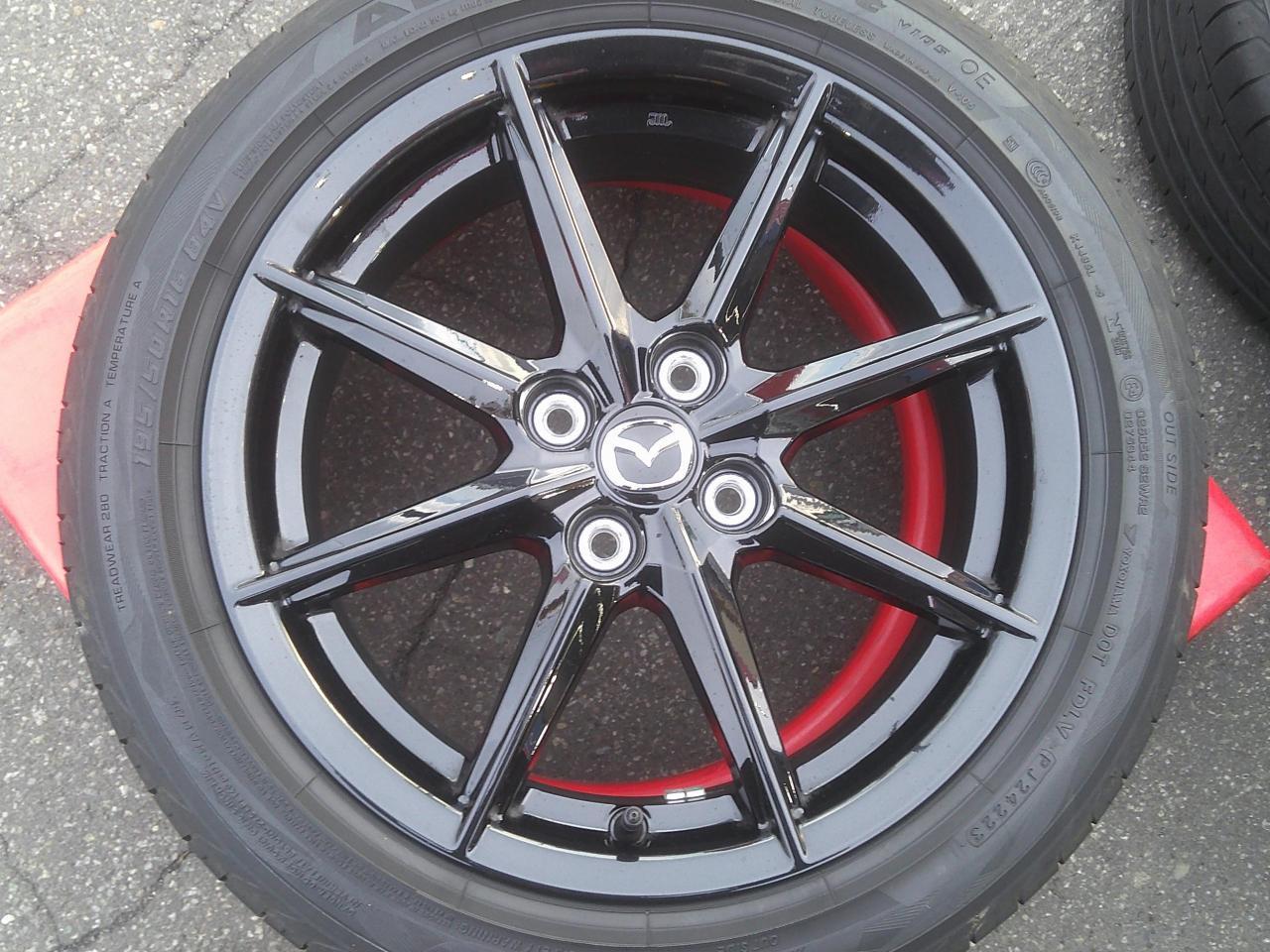 Комплект шин YOKOHAMA ADVAN sport V105 OE + штатные диски Mazda ND Roadster RF