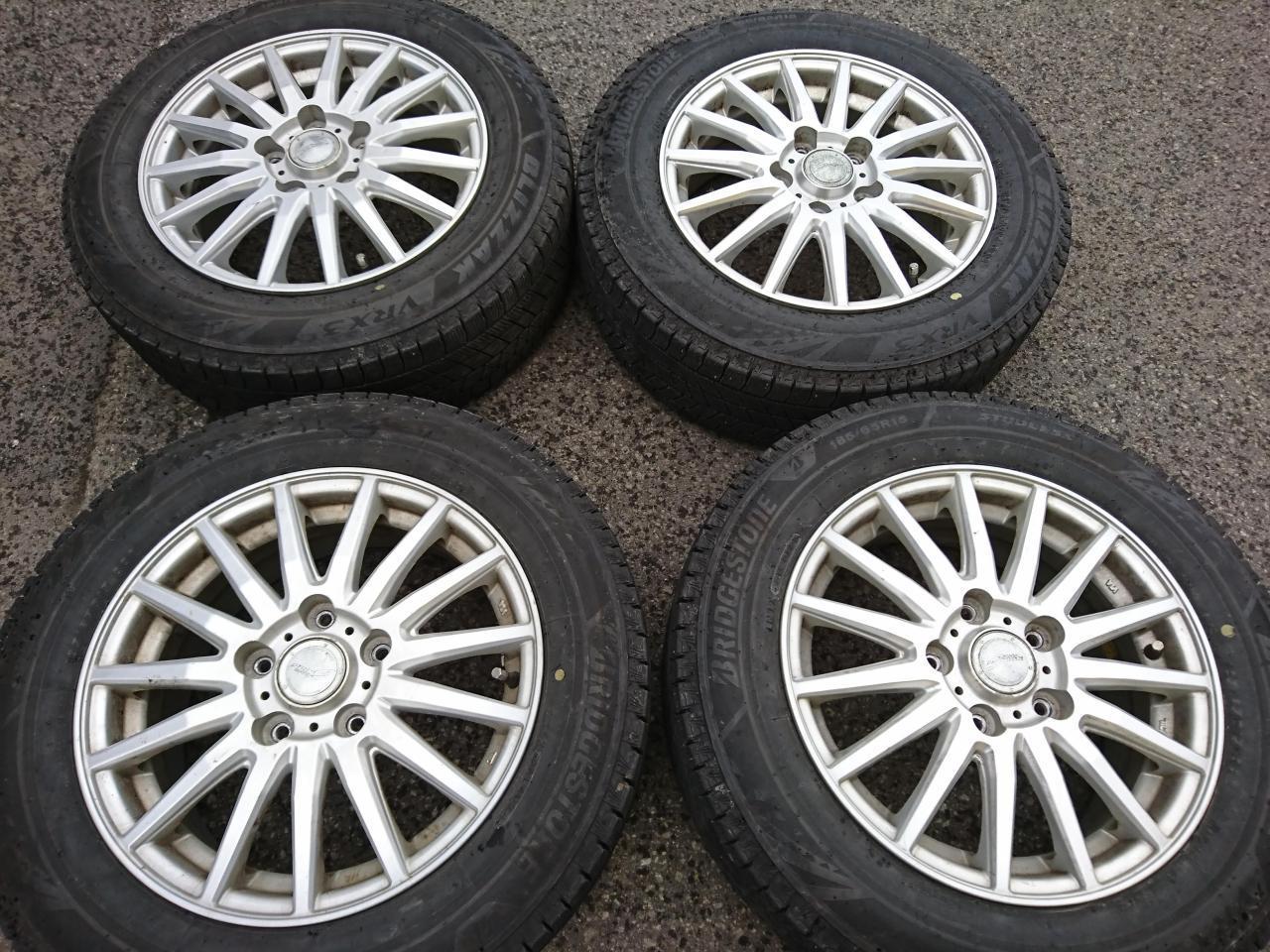 Комплект шин BRIDGESTONE BLIZZAK VRX3 + диски KYOHO SEIN RACING