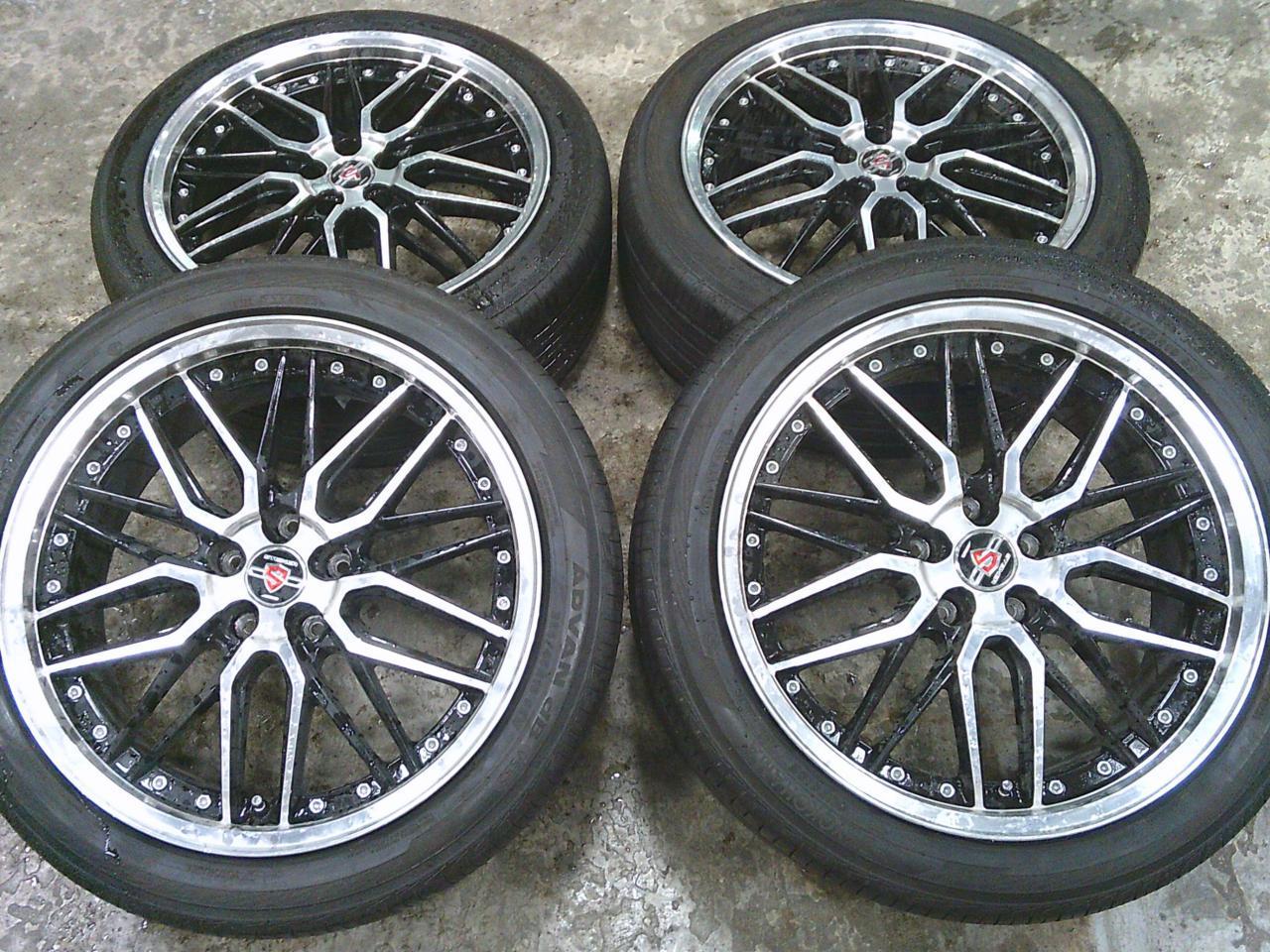 Комплект шин YOKOHAMA ADVAN dB V552 + диски KYOHO STEINER LMX