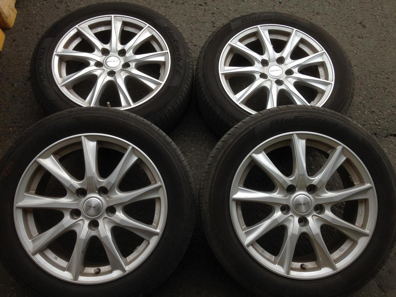 Комплект шин DUNLOP DUFACT DT9 + диски YOKOHAMA BluEarth-FE