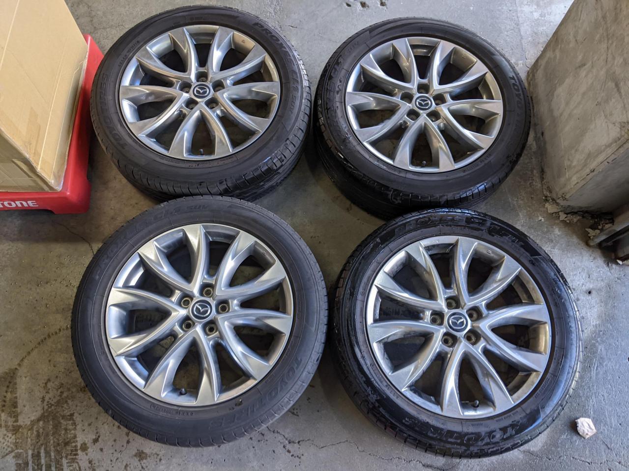 Комплект шин TOYO PROXES CL1 SUV + штатные диски Mazda CX-5