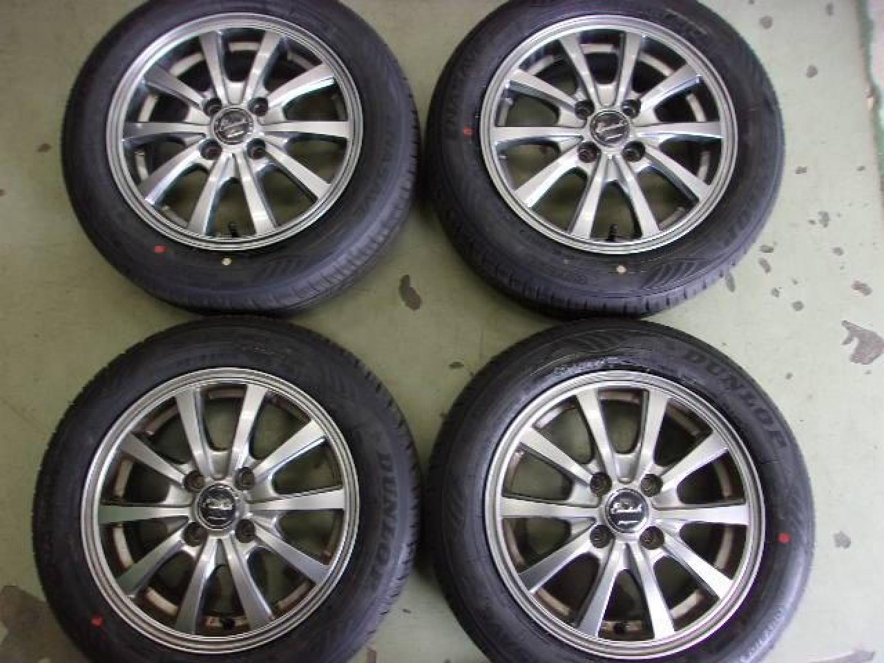 Комплект шин DUNLOP ENASAVE EC350+ + диски Lehrmeister EUROTECH G-HOMMAGE