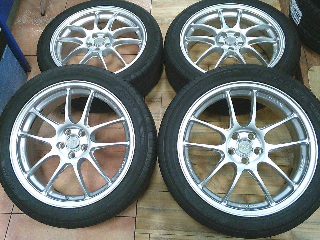 Комплект шин YOKOHAMA ECOS ES31 + диски ENKEI PerformanceLine PF01