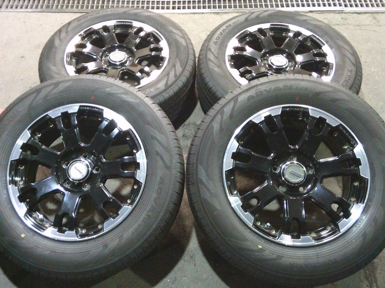 Комплект шин YOKOHAMA ADVAN V03 + диски RAYS DAYTONA FDX F7