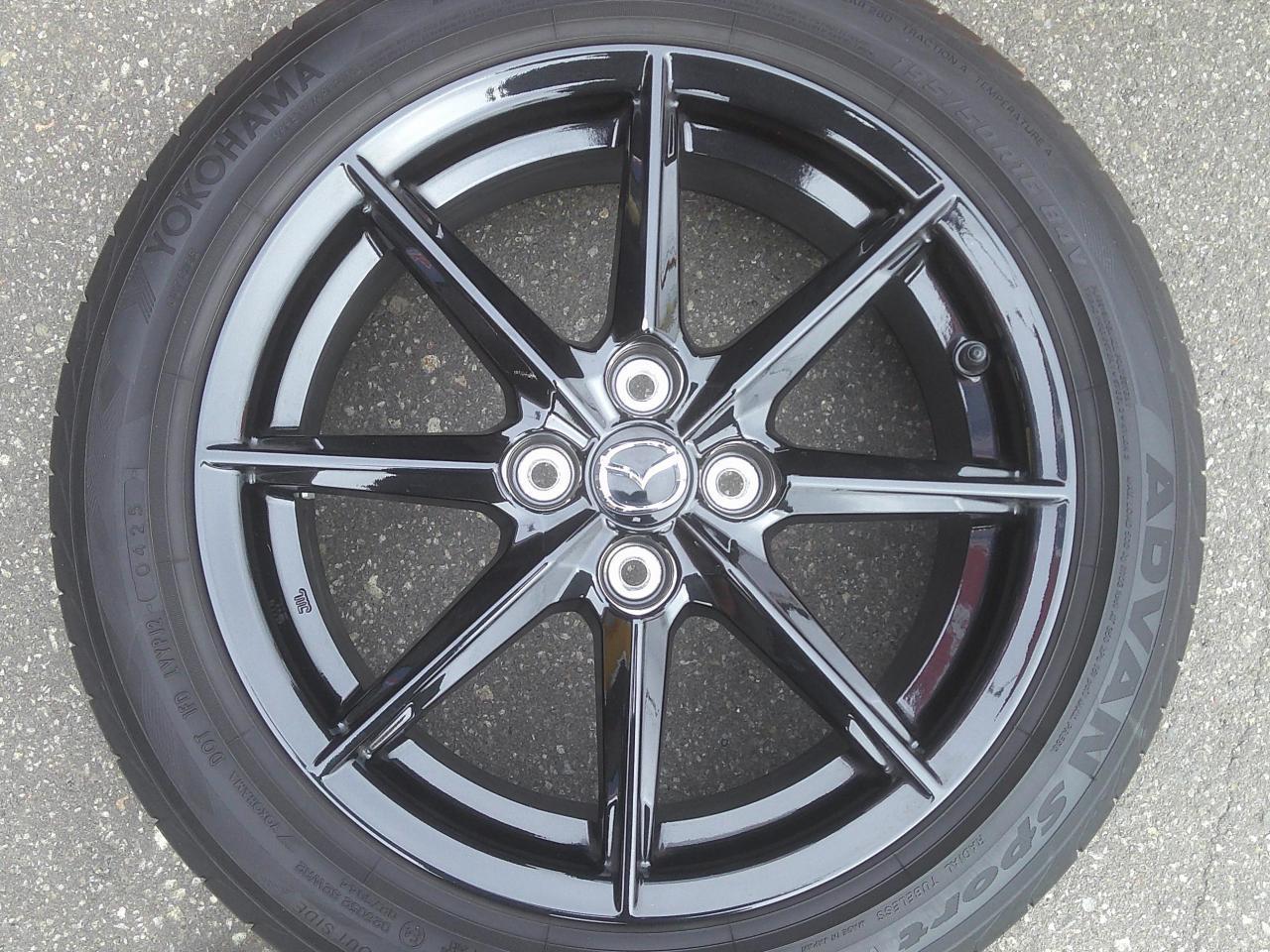 Комплект шин Mazda ND Roadster RF штатные диски + диски ADVAN sport V105 OE