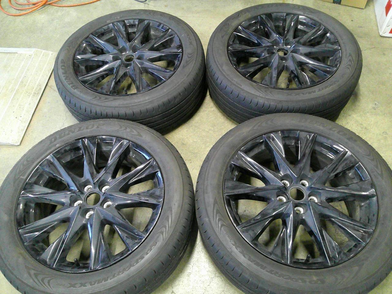 Комплект шин DUNLOP SP SPORTMAXX 060 + штатные диски Mazda CX-5 чёрный