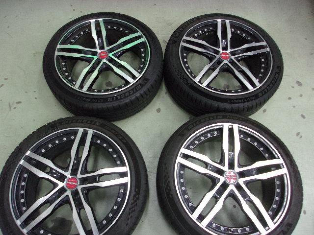 Комплект шин MICHELIN PILOT SPORT 5 + диски AME SHALLEN XF-55 monoblock