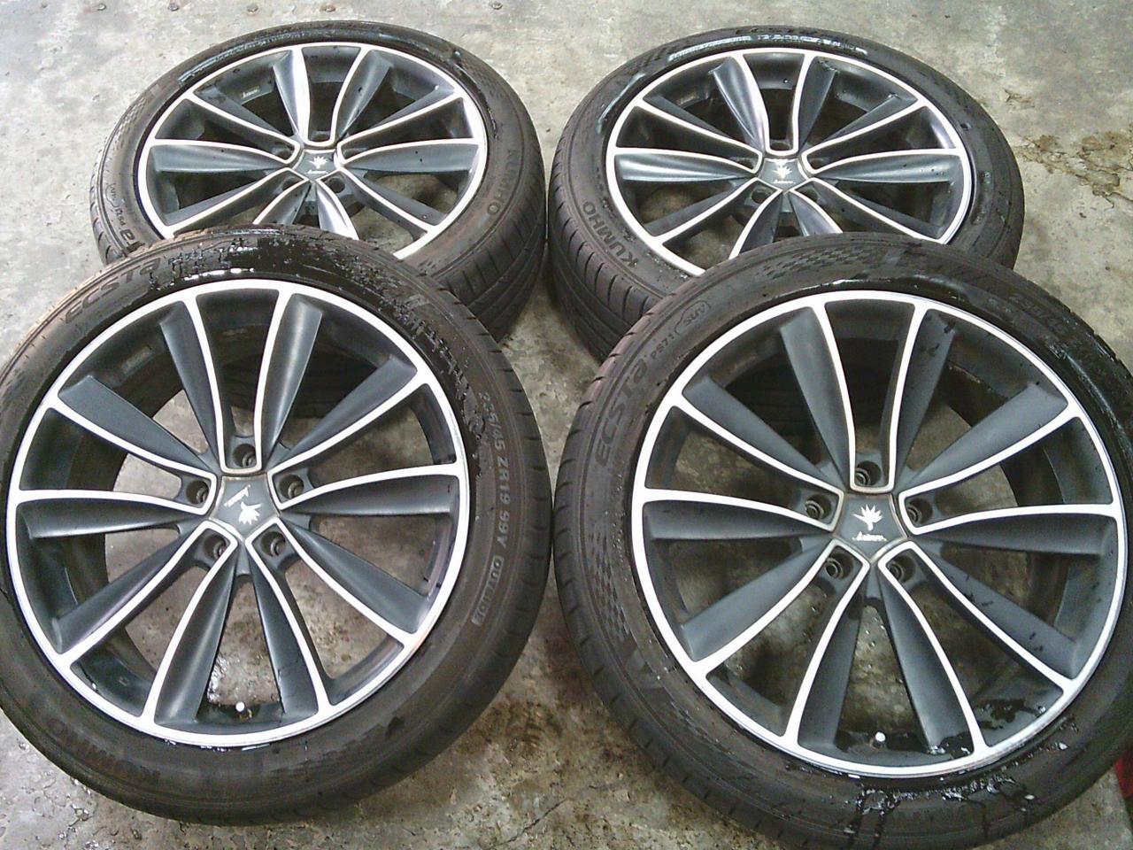 Комплект шин KUMHO ECSTA PS71 SUV + диски weds kranze CHRISHNA 567 EVO