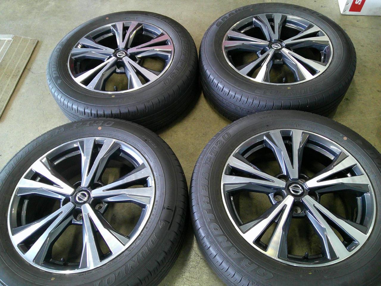 Комплект шин DUNLOP GRANDTREK PT30 + штатные диски Nissan X-Trail